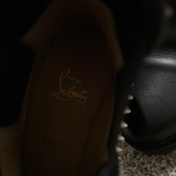 Black Chelsea Ankle Boots with Studded Detail - Picture 3 of 8